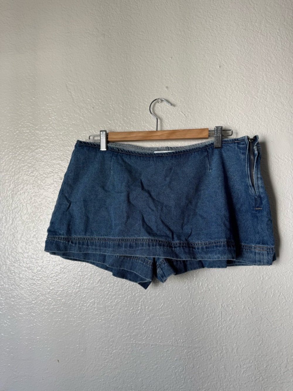 Princess Polly Dark Blue Denim Skort